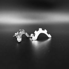 earrings - silver Ag 925