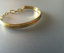 bracelet - yellow gold Au 750