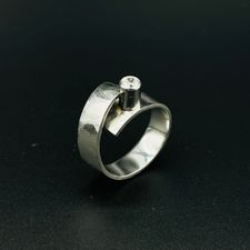 ring - silver Ag 925 Swarovski